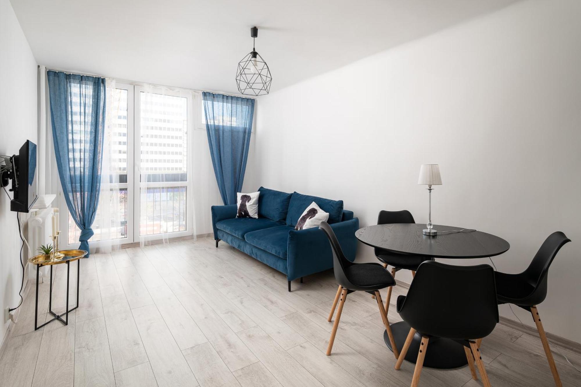 Grzybowska Blue City Centre Apartment Warsaw Luaran gambar