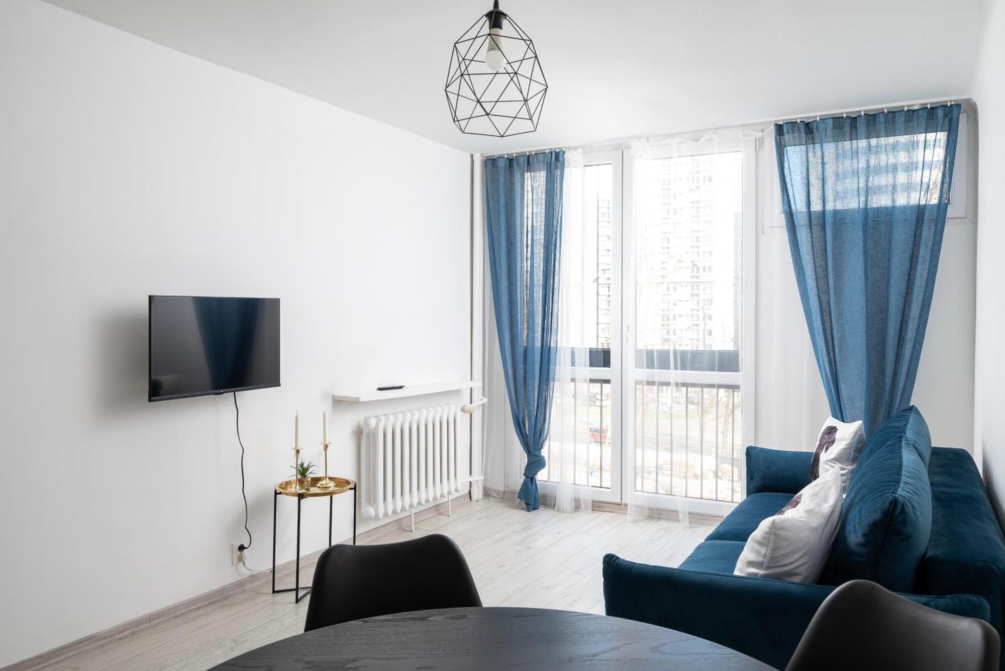 Grzybowska Blue City Centre Apartment Warsaw Luaran gambar