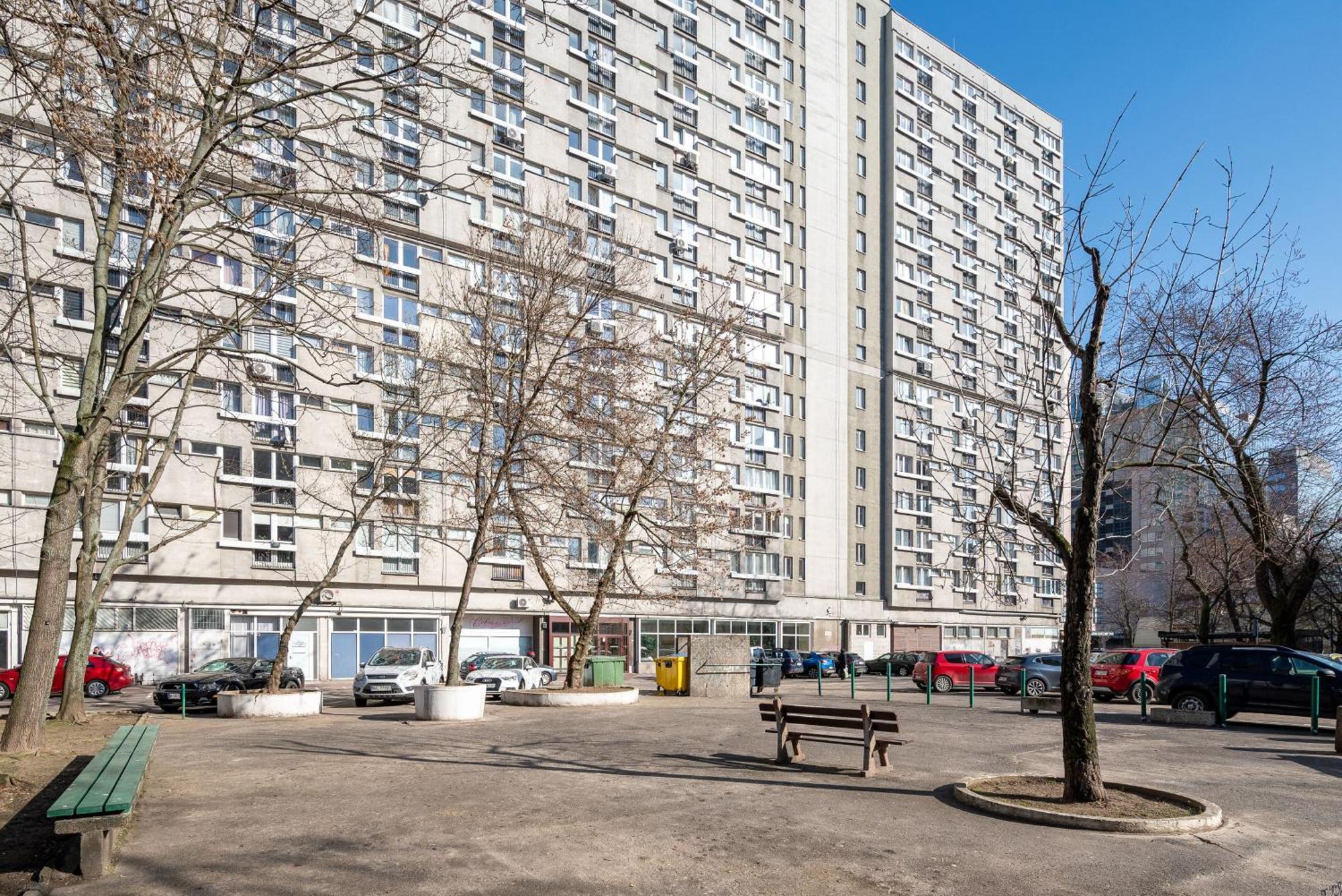 Grzybowska Blue City Centre Apartment Warsaw Luaran gambar